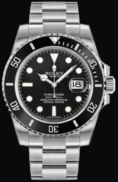 ROLEX SUBMARINER (BLACK) DATE