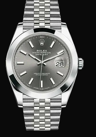 ROLEX DATEJUST GREY DIAL (J) S