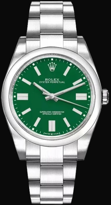 ROLEX DATEJUST GREEN DIAL (O) S