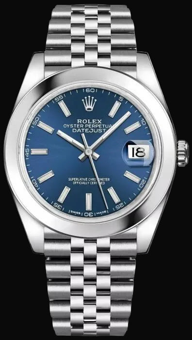 ROLEX DATEJUST BLUE DIAL (J) S - MQ