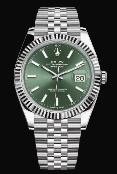 ROLEX DATEJUST GREEN DIAL (J) Z