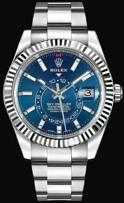 ROLEX SKY DWELIER NAVY  DIAL O