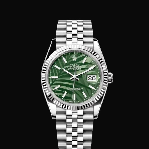 ROLEX DATE JUST GREEN (J) Z - MQ