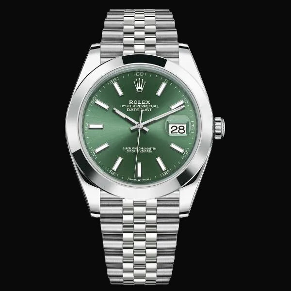 ROLEX DATEJUST GREEN DIAL (J) S