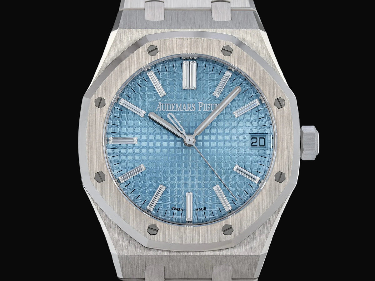 Audemars Piguet Ice Blue Baguette Royal Oak