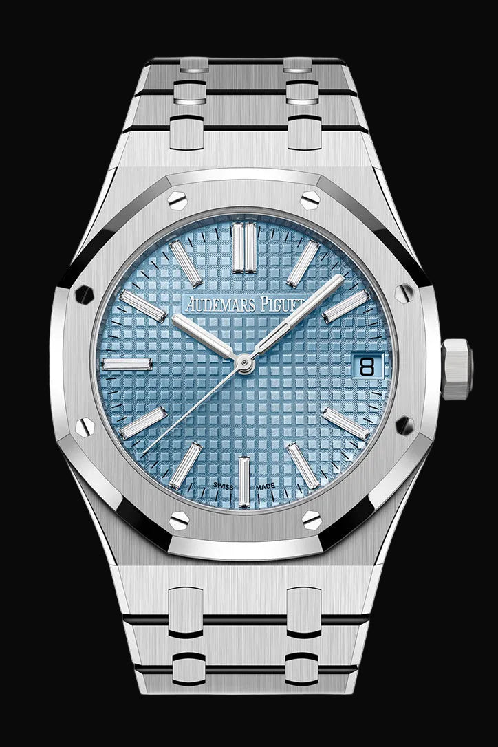 Audemars Piguet Ice Blue Baguette Royal Oak