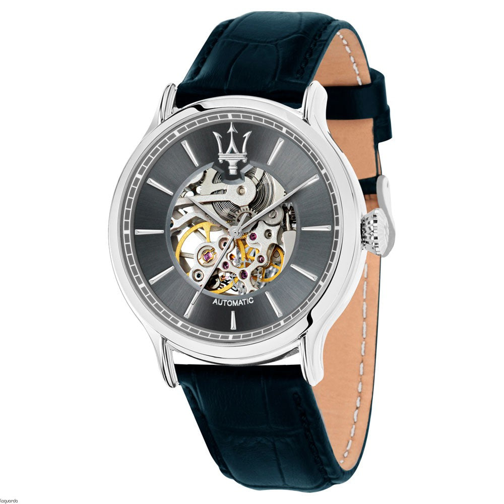Maserati epoca automatic skeleton dial men's watch R8821118002