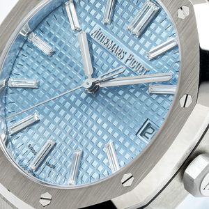 Audemars Piguet Ice Blue Baguette Royal Oak