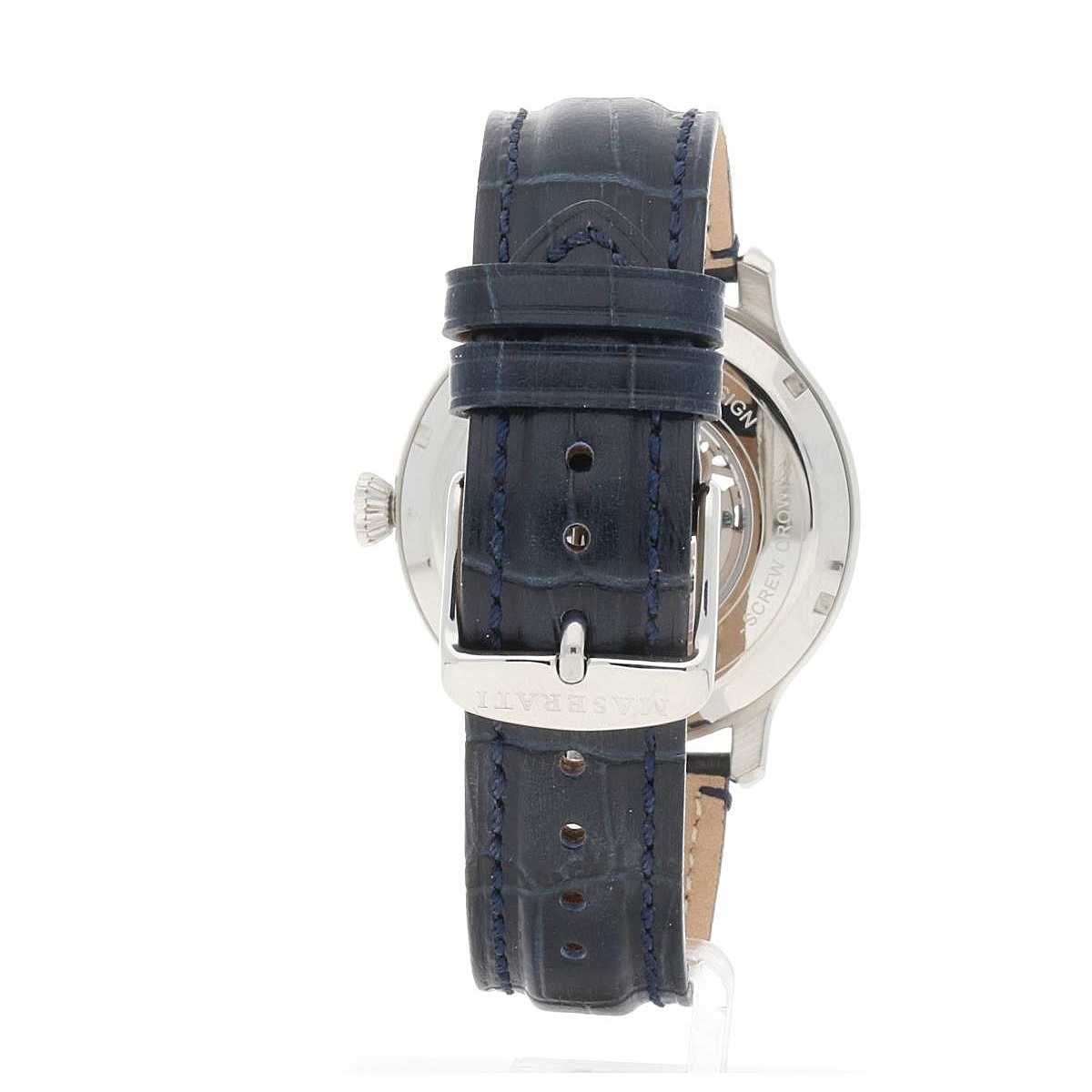 Maserati epoca automatic skeleton dial men's watch R8821118002