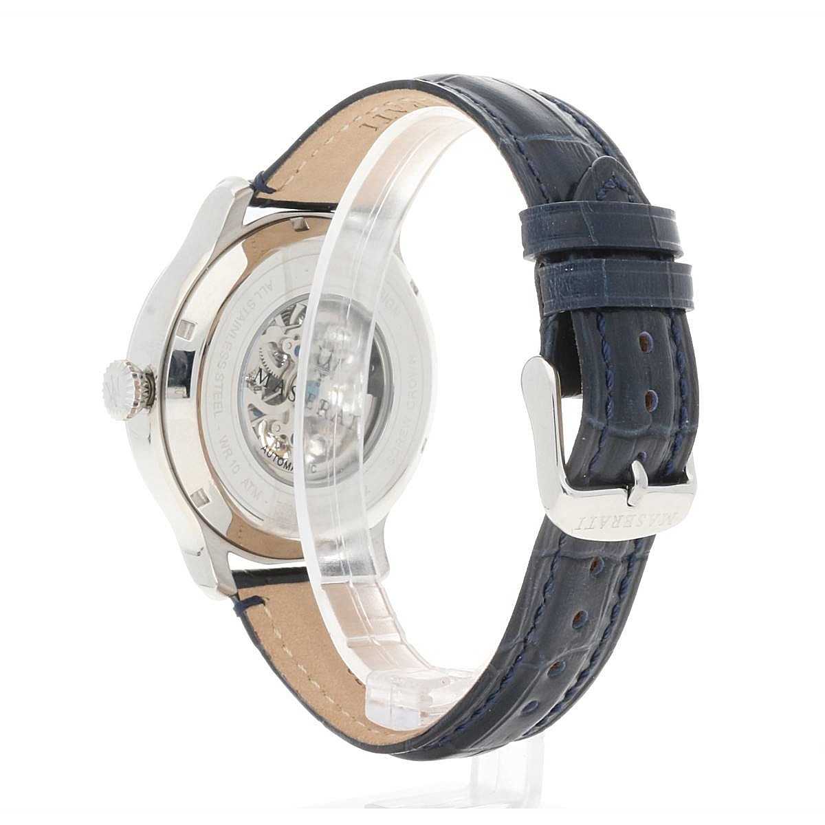 Maserati epoca automatic skeleton dial men's watch R8821118002